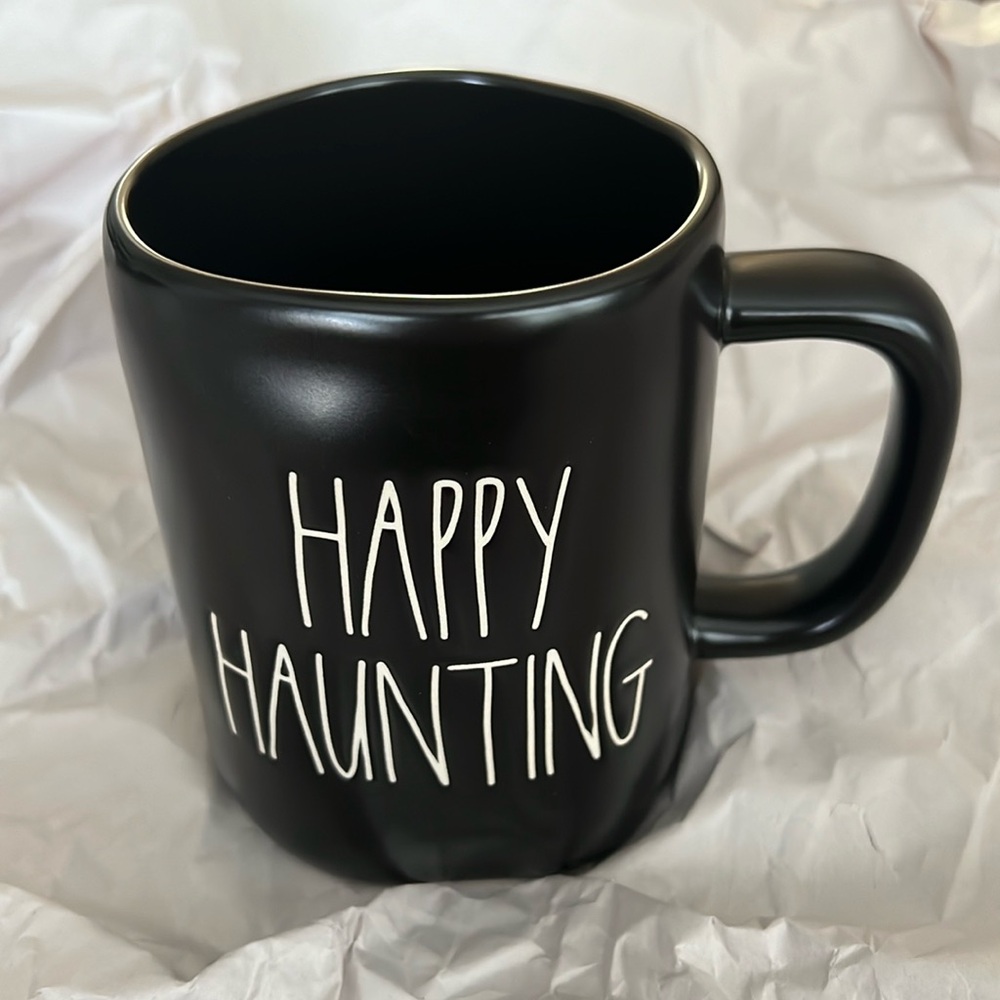 NWT Rae Dunn HAPPY HAUNTING Mug - Picture 1 of 5